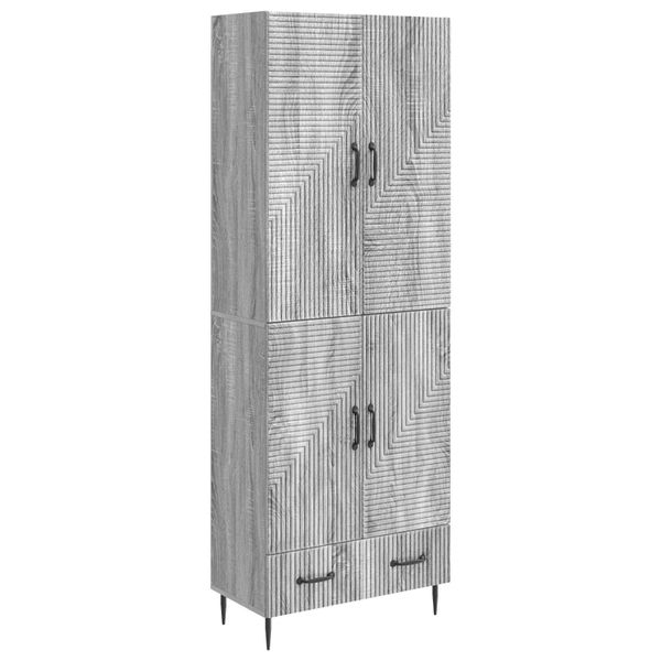 vidaXL Sada skríň 2 pcs 66 x 34,5 x 95 cm Kompozitné drevo