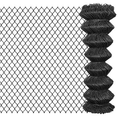 vidaXL Drôtené pletivo, oceľ 15x1,25 m, sivé