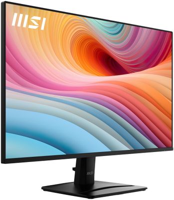 MSI PRO MP275 E2/ 27"/ 1920x1080/ IPS/ 1ms/ 120Hz/ 300cd/m2/ 1500:1/ HDMI/ DP/ VESA/ bílý Monitor, 27" IPS, 1920×1080, 120Hz, 4ms, HDMI, DisplayPort, D-Sub, reproduktory, cerný