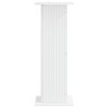 vidaXL Stojan na rastliny 2 ks Biela 30,5 x 30 x 80,5 cm