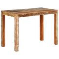 vidaXL Jedálenský stôl 110x55x76 cm masívne recyklované drevo