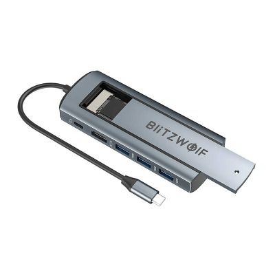 Adaptér 7w1 HUB Blitzwolf BW-TH5 USB-C