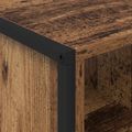 vidaXL Konferenčný stolík Staré drevo 80 x 50 x 40 cm Kompozitné drevo