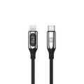 Kábel Forever LCD USB-C - Lightning 1,0 m 27W čierny
