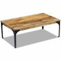vidaXL Konferenčný stolík z mangového dreva, 100x60x35 cm