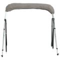 vidaXL Strieška Bimini s 3 oblúkmi a stenami 183x(170-182)x137 cm