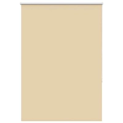vidaXL Roleta Zatemnenie Béžová 95x150 cm Šírka látky 90,7cm Polyester