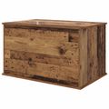 vidaXL Mačka Dom Staré drevo 85 x 55 x 50,5 cm Kompozitné drevo