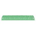 vidaXL Fóliovník s oceľovým rámom zelený 70 m² 14x5x2,3 m