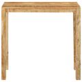 vidaXL Barový stôl 112x55x108 cm masívne mangovníkové drevo
