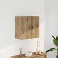 vidaXL Nástenná skrinka dub artisan 60x31x60 cm kompozitné drevo