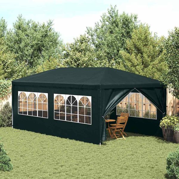 vidaXL Párty stan 3x6 m, zelený