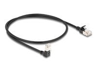 RJ45 Network Cable Cat.6A S/FTP Slim 90°