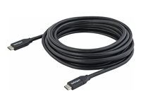 13ft USB Type C Cable - 5A Power Delivery - USB 2.0 USB-IF Certified - USB 2.0 Type-C Cable - 100W/5A (USB2C5C4M) - USB kábel - USB-C (M) do USB-C (M) - USB 2.0 - 5 A - 4 m - pre P/N: CDP2HVGUASPD, DKT30CHCPD, DKT30CHD, DKT30CHPD3, DKT30CHVSDPD, DKT31CMDPHPD
