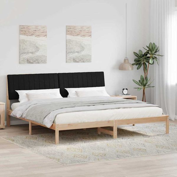 vidaXL Rám postele Hnedá 200 x 200 cm Masívne borovicové drevo