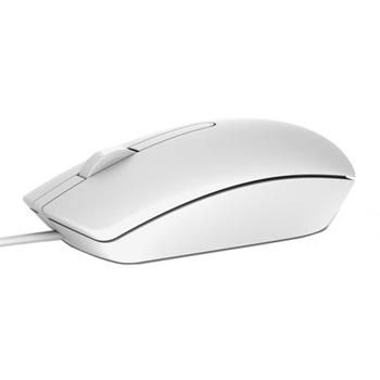 Dell optická myš MS116 (2 tlačidlá + rolovací) USB biela