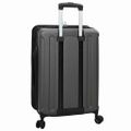 vidaXL Kufor so zámkom Tmavo šedá 43 x 27 x 66 cm ABS plast