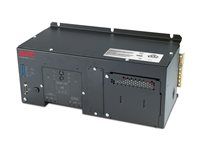 UPS (montovateľný na DIN lištu) - AC 220/230/240 V - 325 watt - 500 VA - bez batérie - RS-232 - výstupné konektory: 1 - čierna