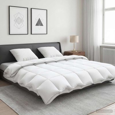 vidaXL Súprava paplónu z 90% husacieho peria FULDA 3 ks 200 x 200 cm