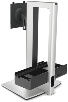 DELL OSS25/ stojan AIO/ za monitor/ pre Dell Pro, Max slim Držiak, stojan, VESA, stolný, pre monitor a počítač, uhlopriečka 19–27", kompatibilný s Dell Pro Slim QCS1250, QCS1255, Slim Plus Q