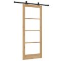 vidaXL Posuvné dvere ORKDAL Prírodná 83 x 202 cm
