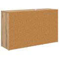 vidaXL Servírovacia skriňa Remeselný dub 100 x 30 x 59,5 cm