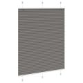 vidaXL plisovaná roleta antracitová 105x150 cm Šírka látky 104,4 cm
