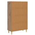 vidaXL Highboard Dub artisan 70 x 31 x 115 cm Kompozitné drevo