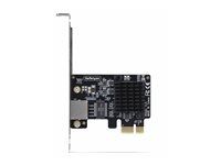 Startech 1-Port 5G Gigabit PCIe Network Adapter Card, TAA Compliant - Sieťový adaptér - PCI Express 3.1 x1 nízky profil - 5GBase-T x 1 - čierna - kompatibilný s TAA
