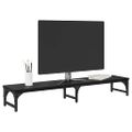 vidaXL Stojan na monitor Čierny dub 105 x 23 x 15,5 cm