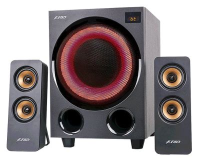 FENDA F&D repro F770X/ 2.1/ 76W/ černé s RGB/ BT5.0/ FM rádio/ USB přehrávání/ optický vstup/ dálkové ovládání Reproduktory, 2.1, 76W, Bluetooth 5.0, FM rádio, USB prehrávání, optický vstup, RGB podsvícení, dálkové ovládání, cerné