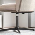 vidaXL Plynový valec kancelárskej stoličky Čierna 355-540 mm Železo