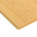 vidaXL Stolová doska 50x50x2,5 cm bambus