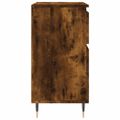 vidaXL Komoda dymový dub 60x35x70 cm spracované drevo