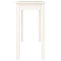 vidaXL Konzolový stolík 110x40x75 cm masívne borovicové drevo