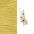 vidaXL Roleta Žltá 60 x 220 cm Bambus