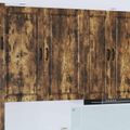vidaXL Nástenná skrinka PORTO Dymová dub 50 x 31 x 100 cm