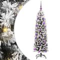 vidaXL Umelý vianočný stromček Zelená 150 cm PVC, oceľ a plast