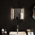 vidaXL LED kúpeľňové zrkadlo 30x30 cm