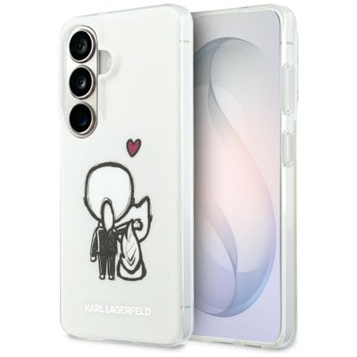 Karl Lagerfeld puzdro IML Karl&Choupette MagSafe pre Samsung Galaxy S26 transparentné
