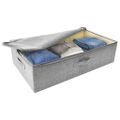 vidaXL Úložné boxy 2 ks látkové 70x40x18 cm sivé