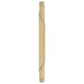 vidaXL Koberec okrúhly bledý prírodný 80 cm bambus