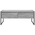 vidaXL Konferenčný stolík Sivý Sonoma 100 x 46 x 40 cm