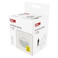 PIR senzor (pohybové čidlo) IP20 500W, biela