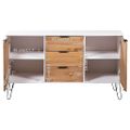 vidaXL Servírovacia skriňa New York 130,6 x 43 x 73,6 cm