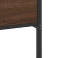 vidaXL Posteľný rám bez matraca hnedý dub 80x200 cm kompozitné drevo
