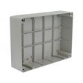 Plastová montážna skriňa nástenná S-BOX 616 220x300x120mm, IP65 Plastová montážna skriňa nástenná S-BOX 616 220x300x120mm, IP65