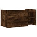 vidaXL Konferenčný stolík dymový dub 100x50x50 cm kompozitné drevo
