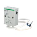 Spínač súmrakový F&F AZH-106 2-1000 lux, 16 A, 230 V, IP65, šedý, na povrch