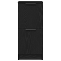 vidaXL Servírovacia skriňa 3 ks Čierny dub 120 x 30 x 70 cm